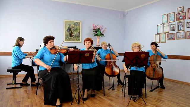 ✨75-летию Великой Победы посвящается.......Струнный квинтер "Вдохновение" смотреть онлайн