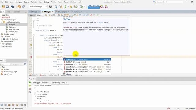 [LAB211]Create a Java console program to manage a Fruit Shop (Product and Shopping). смотреть онлайн