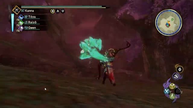 Toukiden 2 - Bow Quick Nock Destroyer Spam Gameplay смотреть онлайн