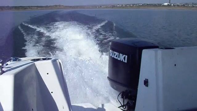 Suzuki DT 225 EFI 2-stroke outboard running 225hp DT225 смотреть онлайн