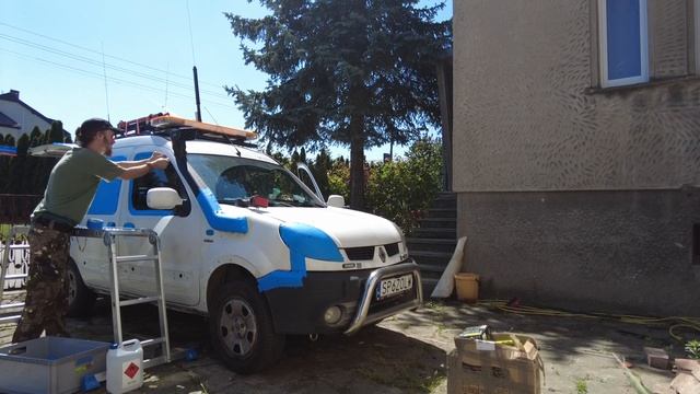 oklejanie kangoo 4x4 pod malowanie u pol raptor xd смотреть онлайн