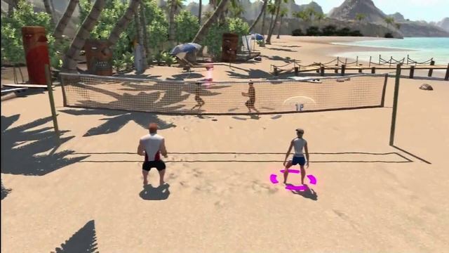 SPORTS CHAMPIONS (PS3 MOVE) GAMEPLAY BEACH VOLLEYBALL смотреть онлайн