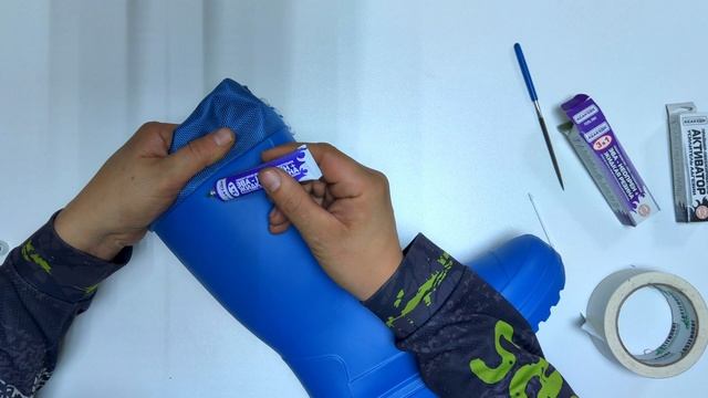 Ремонт ЭВА сапог. Как заклеить сапоги из ЭВА после прокола? смотреть онлайн