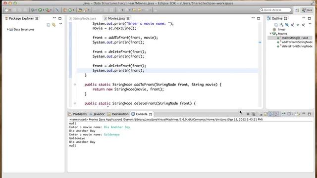 Java No-Object Linked List - Part 2 смотреть онлайн