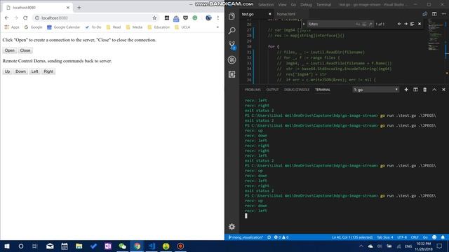 Websocket Command Demo смотреть онлайн