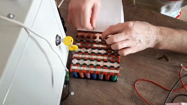 Батарея, аккумулятор из б/у элементов LiIon 13S7P сборка, Relax Video