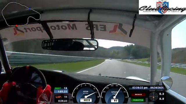 PCA Club Race Lime Rock 2021 - Vintage Group Race 2 смотреть онлайн