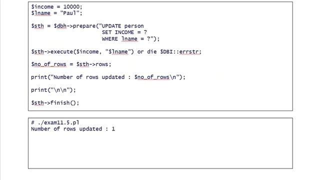 Perl Programming - Section 11 смотреть онлайн