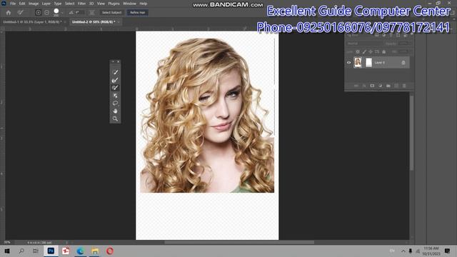 how to select the hair easily in Photoshop ဆံပင်များအလွယ်တကူ ဆလက်မှတ်နည်း смотреть онлайн