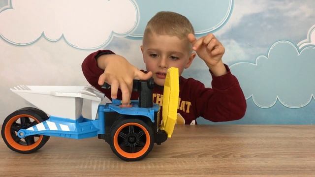 Игрушка Грузовик металлоискатель в поисках сокровищ Matchbox Treasure truck toy real metal detector смотреть онлайн