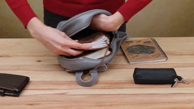 Обзор кожаного женского рюкзака SHVIGEL 16323Обзор кожаного женского рюкзака SHVIGEL 16323 смотреть онлайн