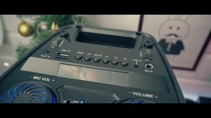 ОБЗОР КОЛОНКИ GINZZU GM-208 | Отличный подарок на Новый Год - Колонка