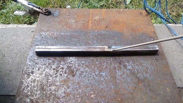 Сварка тонкого металла. Сварка профильной трубы большим током.