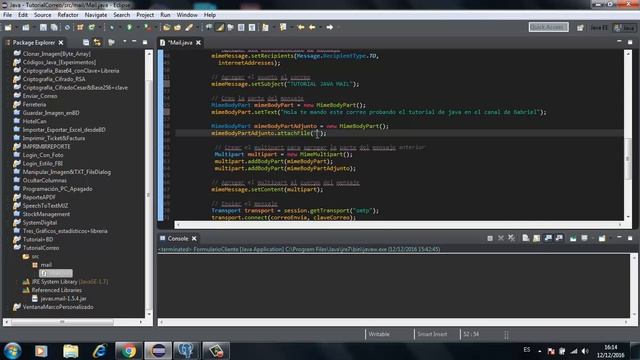 Enviar correo con JAVAx MAIL + Descarga смотреть онлайн