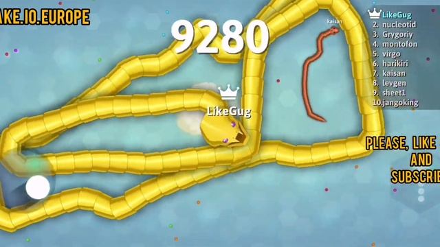 BATTLE SNAKE.IO NO.01? kill 371?#snakeio#bestposition#game#snakegame#score#record#fungame#games#io смотреть онлайн