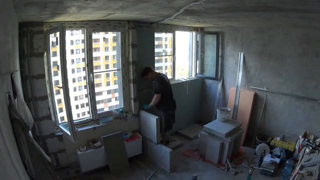 9.Монтаж вентиляции и перегородки балкона смотреть онлайн