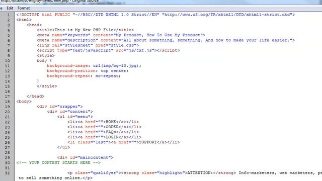 Mighty Minisite Template PHP System - Part 1 смотреть онлайн