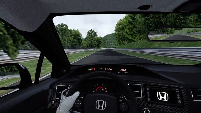 Assetto Corsa | 2013 honda civic si hfp | pure Vtec | Nordschleife | смотреть онлайн
