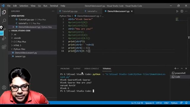 Lesson 5 Python Data Types | Numeric Data Types | Sequence Data Type By Vivek Gaurav смотреть онлайн