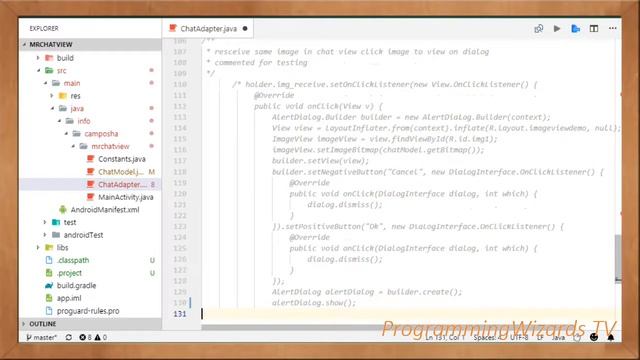 Android Examples SN1E2 : ChatView with Image and Camera support смотреть онлайн