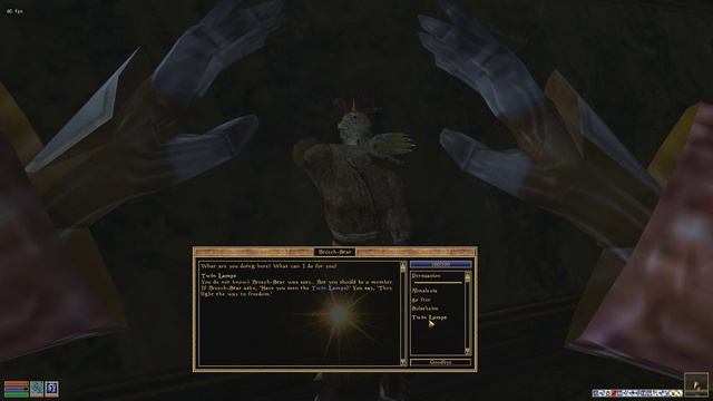 Morrowind -- 726 Orrutus Cavern... To Molag Mar! смотреть онлайн