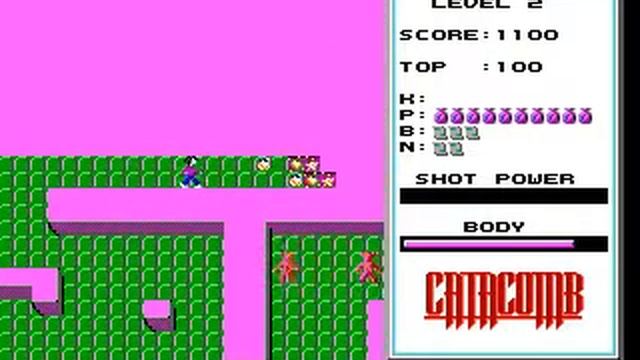 DOS Game: Catacomb II смотреть онлайн