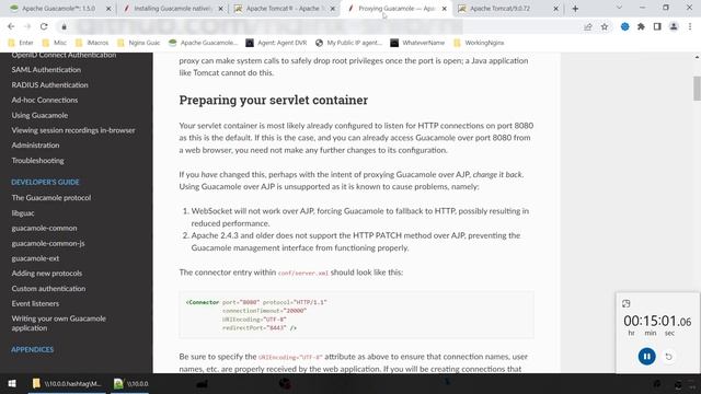 Apache Guacamole (v 1.5.0) Install in Under 25 minutes Step By Step guide, Tomcat, Database Setup. смотреть онлайн
