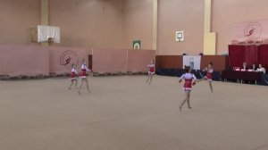 Групповые упражнения БП 07.02.2016 Художественная гимнастика. Чемпионат Черниговской области