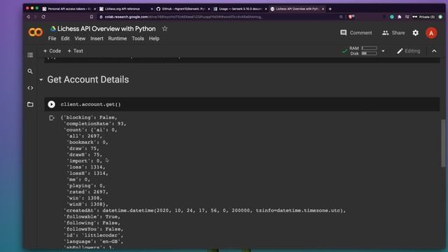 Extract Chess Data from Lichess API with Python смотреть онлайн