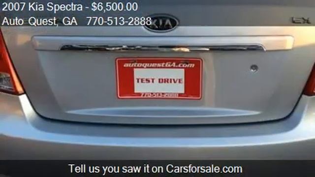 2007 Kia Spectra EX - for sale in Lawrenceville, GA 30044 смотреть онлайн