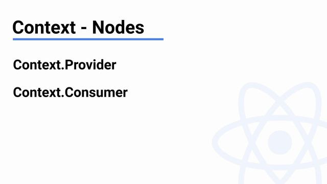 React Context - Секция #2 - Урок #3 - Обзор React Context Api смотреть онлайн