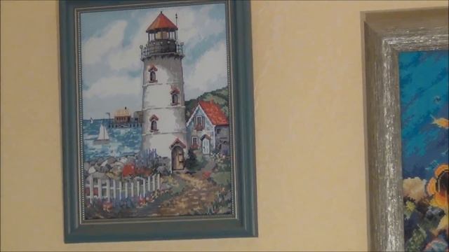 #вышиваниекрестом #морскаястена МОЯ МЕГА МОРСКАЯ СТЕНА смотреть онлайн