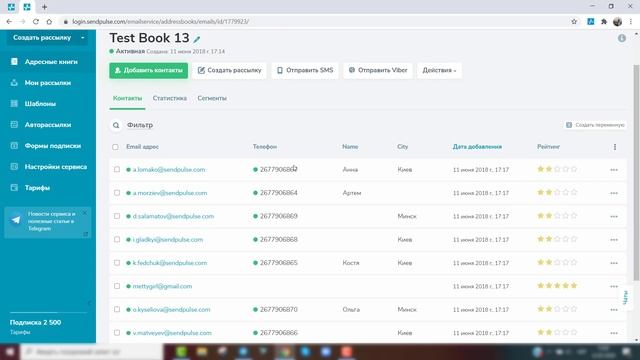 Как использовать переменные для персонализации и сегментации рассылок смотреть онлайн