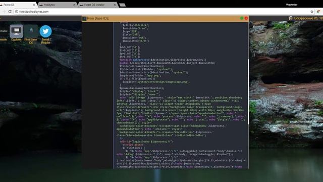 Forest OS - ОС в браузере. Обзор обновлений и релиз! [PHP+JS] смотреть онлайн