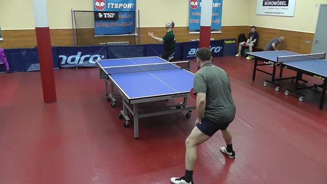 настольный теннис Чирков А. - Жук О. 3-0 смотреть онлайн