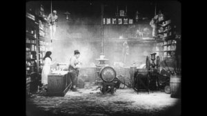 Роско Арбакл, Бастер Китон - Помощник мясника / The Butcher Boy (1917)[1080p]