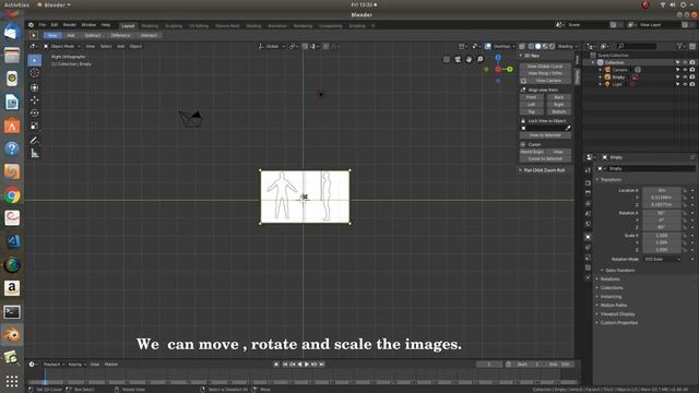 Placing background images in Blender 2.8 смотреть онлайн
