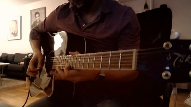 Patience guitar solo - Guns N' Roses cover смотреть онлайн