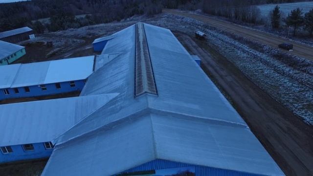 Световой фонарь КСВ-1 на реконструированном здании содержания КРС. смотреть онлайн