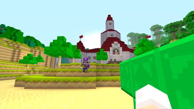 Minecraft Wii U - Super Mario Series - Wario Steals From Mario [31] смотреть онлайн