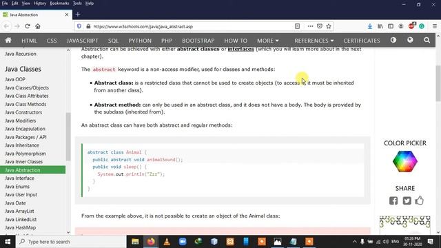 Abstraction in Java or Abstract keyword! смотреть онлайн