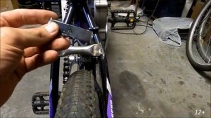 Установка веломотора на складной велосипед!