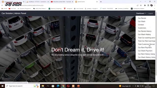 Car Solution project Using PHP & MySQL смотреть онлайн