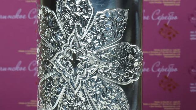 Фляга из серебра на 330 мл , арт №3044 смотреть онлайн