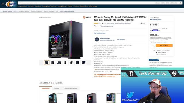 Prebuilt for the Price of my RTX 3080 Ti | Best $1500 Prebuilt Gaming PC for Mid 2021 смотреть онлайн