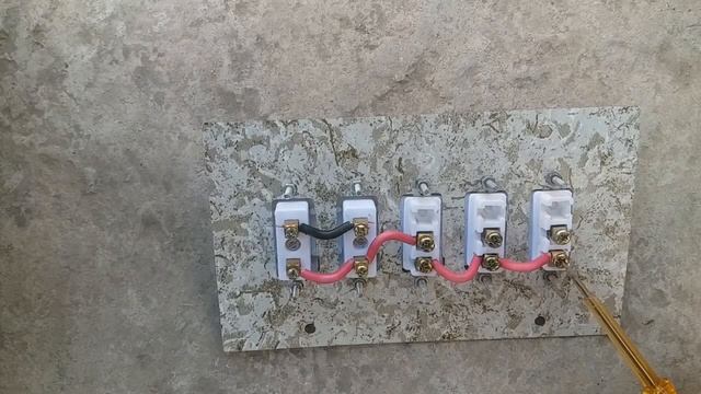 electric board Wiring | 3 switch 2 socket смотреть онлайн