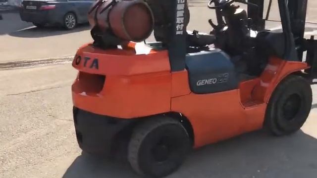 Погрузчик бу тойота 2,5 т смотреть онлайн