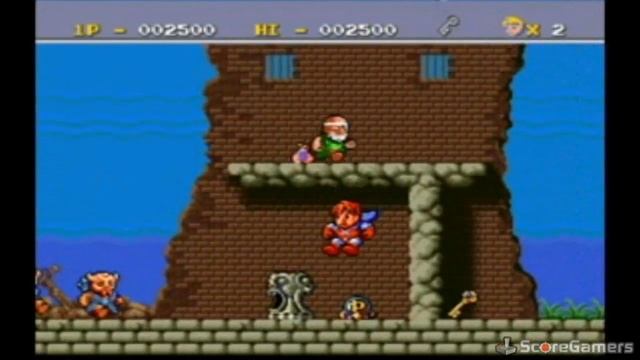 Legend of Hero Tonma Wii Virtual Console смотреть онлайн