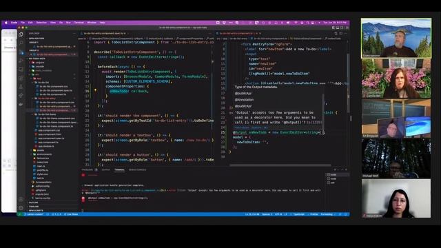 TypeScript Angular TDD Build a ToDo APp смотреть онлайн