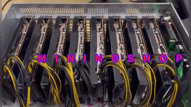 Видеокарты AMD RX 5700XT #mining #ethereum #etc смотреть онлайн